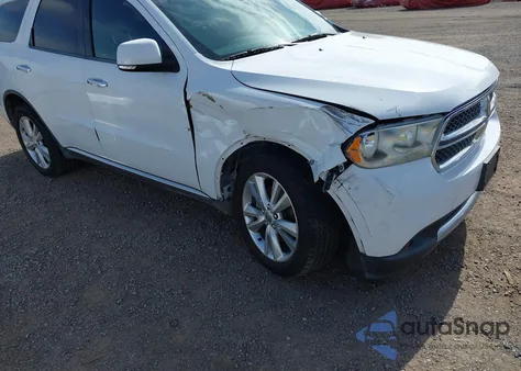2013 Dodge Durango Crew from USA, damaged, VIN 1C4SDHDT2DC679600